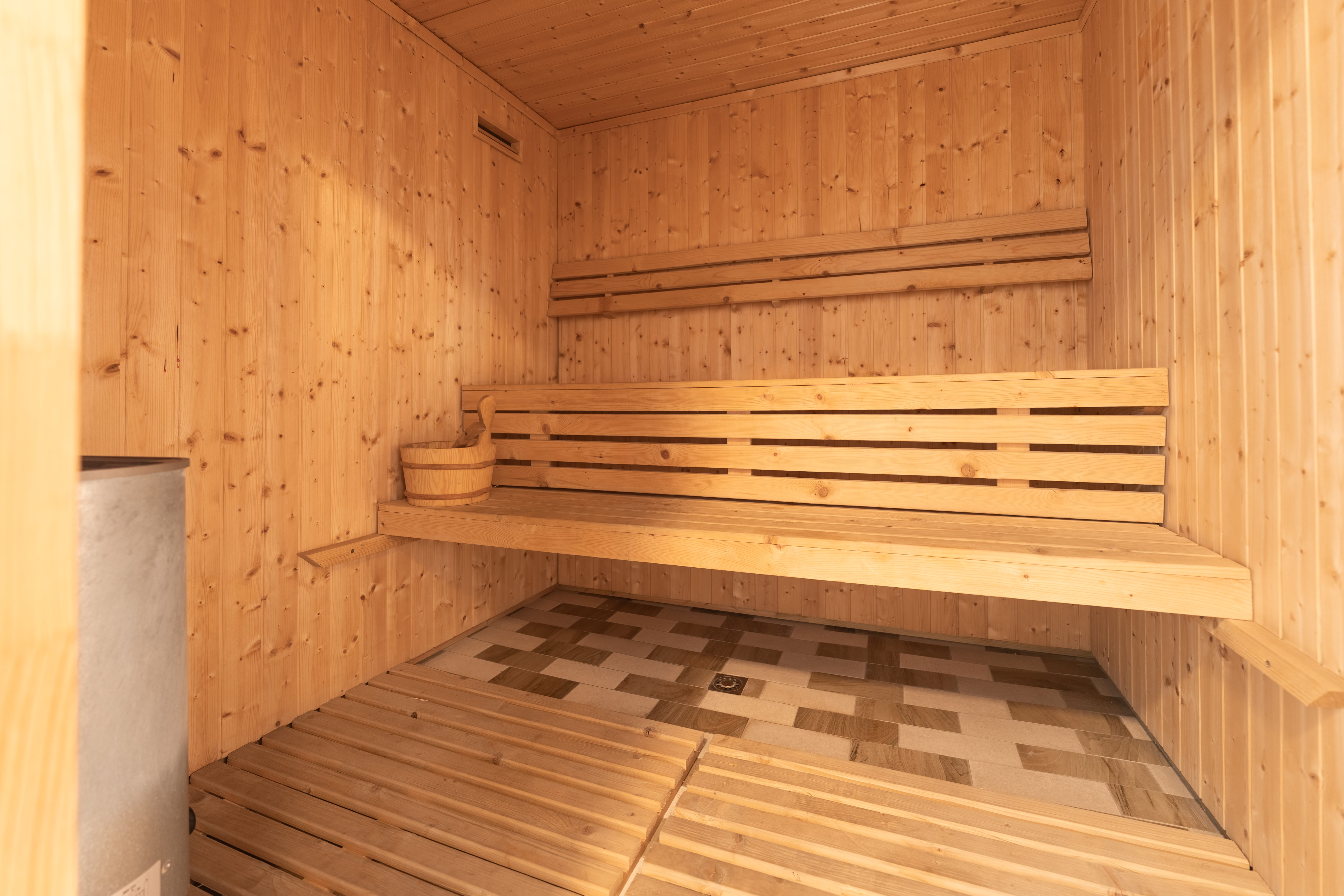 Sauna interior